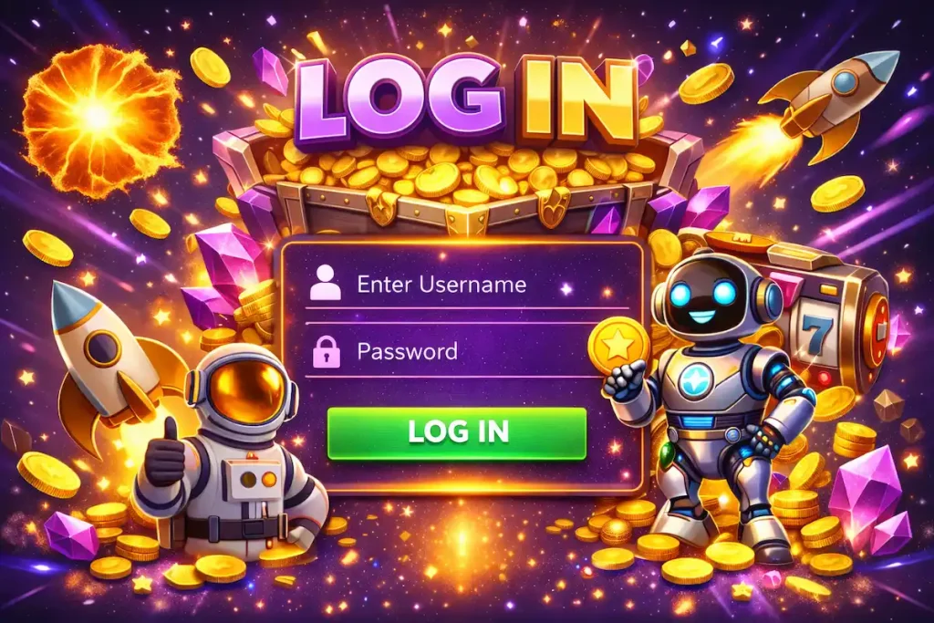 Casin Purple login.